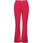 Closed Damen Jeans HI-SUN Flared, pink, Gr. 28
