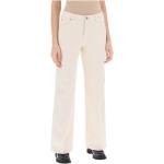 Reduzierte Weiße CLOSED Hüftjeans & Low Waist Jeans aus Baumwolle für Damen 