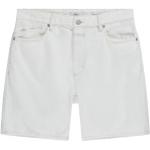 Offwhitefarbene CLOSED Jeans-Shorts aus Denim für Damen für den für den Sommer 