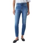 Blaue CLOSED Bio Skinny Jeans aus Denim für Damen 