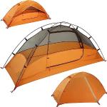 Clostnature 1-Personen Zelt für Camping - Wasserdichtes Outdoor EIN Mann Zelt, Ultraleichtes Trekking Zelt für 1 Person, Kleines Zelt mit Kleines Packmaß für Einzelne Person, Strand, Festival