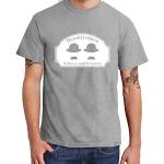 clothinx - Detektivbüro Schulze und Schultze Boys T-Shirt Sports Grey, Größe L