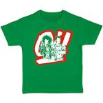 Grüne Motiv Punk clothinx Bio Kinder T-Shirts für Mädchen Größe 140 
