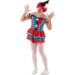 Reduzierte Rote Buttinette Clown-Kostüme & Harlekin-Kostüme aus Satin für Herren Größe XL 