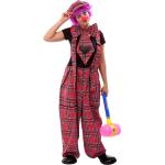 Pinke Buttinette Clown-Kostüme & Harlekin-Kostüme aus Samt für Herren Größe XL 