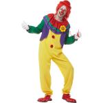 Rote Buttinette Clown-Kostüme & Harlekin-Kostüme mit Volants aus Polyester für Herren Größe XL 