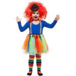 Bunte Blumenmuster Buttinette Clown-Kostüme & Harlekin-Kostüme für Kinder Größe 110 