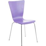 Lila Moderne Konferenzstühle & Besucherstühle aus Holz stapelbar Breite 0-50cm, Höhe 0-50cm, Tiefe 0-50cm 