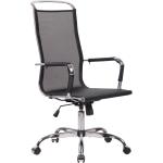 Schwarze Moderne CLP Trading Ergonomische Bürostühle & orthopädische Bürostühle  aus Polyester höhenverstellbar Höhe 0-50cm 