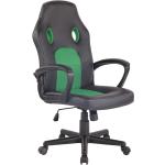 Schwarze CLP Trading Gaming Stühle & Gaming Chairs aus Kunstleder gepolstert Breite 0-50cm, Höhe 0-50cm, Tiefe 0-50cm 