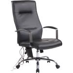Schwarze CLP Trading Ergonomische Bürostühle & orthopädische Bürostühle  aus Kunstleder mit Massagefunktion Breite 0-50cm, Höhe 50-100cm, Tiefe 0-50cm 