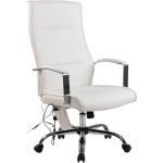 Weiße CLP Trading Ergonomische Bürostühle & orthopädische Bürostühle  aus Stoff mit Massagefunktion Breite 0-50cm, Höhe 50-100cm, Tiefe 0-50cm 