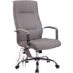 Graue CLP Trading Ergonomische Bürostühle & orthopädische Bürostühle  aus Stoff mit Massagefunktion Höhe 50-100cm 