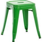 Grüne Industrial CLP Trading Sitzhocker pulverbeschichtet stapelbar Breite 0-50cm, Höhe 0-50cm, Tiefe 0-50cm 