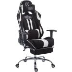Schwarze CLP Trading Gaming Stühle & Gaming Chairs aus Stoff gepolstert 