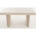 CLP Trading Fisolo Polyrattan Tische aus Polyrattan Breite 100-150cm, Höhe 50-100cm, Tiefe 50-100cm 