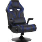 Schwarze CLP Trading Gaming Stühle & Gaming Chairs matt aus Kunstleder mit Armlehne Breite 50-100cm, Höhe 50-100cm, Tiefe 50-100cm 