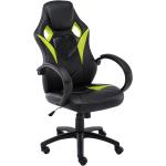 Grüne CLP Trading Gaming Stühle & Gaming Chairs aus Kunstleder höhenverstellbar Höhe 50-100cm 