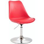 Rote CLP Trading Schalenstühle & Schalensessel matt aus Kunststoff höhenverstellbar Breite 0-50cm, Höhe 50-100cm, Tiefe 50-100cm 