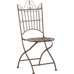Braune Antike CLP Trading Gartenstühle & Balkonstühle aus Polyrattan Breite 0-50cm, Höhe 0-50cm, Tiefe 0-50cm 