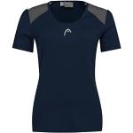 Reduzierte Blaue Color Blocking Head Club T-Shirts aus Jersey für Damen Größe XS 