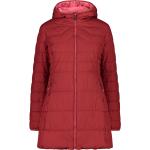 Reduzierte Rote Gesteppte CMP Winterjacken aus Kunstfaser für Damen Größe M für den für den Winter 