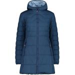 Reduzierte Blaue Gesteppte CMP Damenhoodies & Damenkapuzenpullover aus Kunstfaser Größe XXS für den für den Winter 