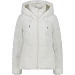 Reduzierte Offwhitefarbene CMP Mini Winterjacken aus Polyester gepolstert für Damen Größe XS für den für den Winter 