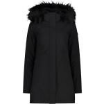 CMP Woman Coat Zip Hood (32K3196F) black