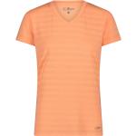 Reduzierte Orange CMP T-Shirts aus Mesh für Damen Größe XXS 