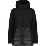 Reduzierte Schwarze Wasserdichte CMP Zip Hoodies & Sweatjacken aus Kunstfaser für Damen Größe XL für den für den Winter 