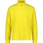 Reduzierte Gelbe CMP Stehkragen Herrenfleecepullover & Herrenfleeceshirts mit Reißverschluss aus Fleece Übergrößen 