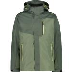 Reduzierte Grüne CMP 3 in 1 Jacken & Doppeljacken aus Polyester für Herren Größe XL 