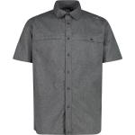 Reduzierte Anthrazitfarbene CMP Outdoor-Hemden aus Polyester für Herren Übergrößen 