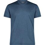 Reduzierte Blaue Melierte CMP T-Shirts für Herren Größe 4 XL 