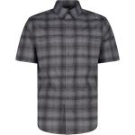 Schwarze Karo CMP Outdoor-Hemden aus Polyester für Herren Übergrößen für den für den Sommer 