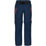 CMP Kid Zip Off Pant Kinder Outdoorhose blue-red kiss (3T51445)