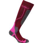 CMP Kids Ski Sock Wool burgundy-pink fluo (40CF) 34/36