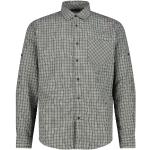 Reduzierte Graue Karo CMP Outdoor-Hemden aus Polyester für Herren Größe XL 