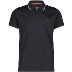 Reduzierte Schwarze Langärmelige CMP Shirts mit Tasche aus Polyester für Herren Größe XXL 