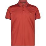 Reduzierte Rote Langärmelige CMP Shirts mit Tasche aus Polyester für Herren Größe XXL 