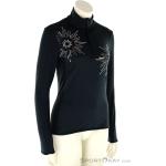Reduzierte Schwarze CMP Rollkragen Damensweatshirts aus Polyester Größe XS 