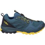 Reduzierte Petrolfarbene CMP Trailrunning Schuhe mit Schnellverschluss aus Textil Wasserabweisend für Herren Größe 41 