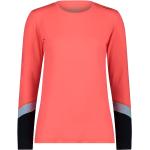 Reduzierte Orange Langärmelige CMP T-Shirts aus Jersey für Damen Größe M 