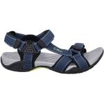 Reduzierte Dunkelblaue CMP Outdoor-Sandalen mit Klettverschluss aus Textil leicht für Herren Größe 45 für den für den Sommer 