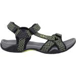 Reduzierte Grüne CMP Outdoor-Sandalen mit Klettverschluss aus Textil für Herren Größe 46 für den für den Sommer 