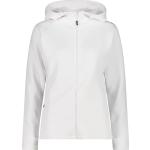 Weiße CMP Zip Hoodies & Sweatjacken mit Reißverschluss aus Polyester mit Kapuze für Damen Größe XS 