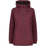 CMP - Women's Jacket Long Fix Hood Ripstop - Mantel Gr 40 rot