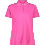 Reduzierte Rosa Langärmelige CMP Damenpoloshirts & Damenpolohemden aus Polyester Größe L 