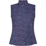 Blaue CMP Outdoor-Hemden aus Polyester für Damen Größe M 